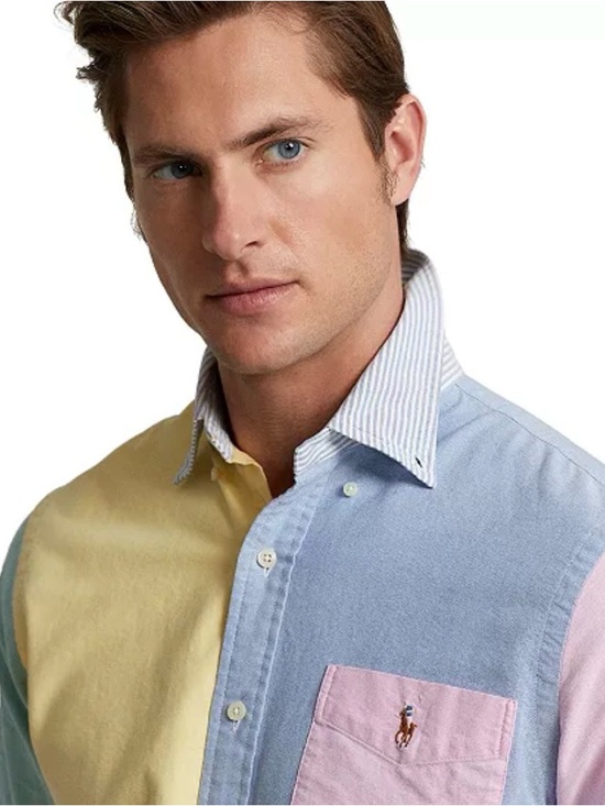 Polo Ralph Lauren Men's Classic-Fit Oxford Fun Shirt, Size XL - Picture 4 of 14